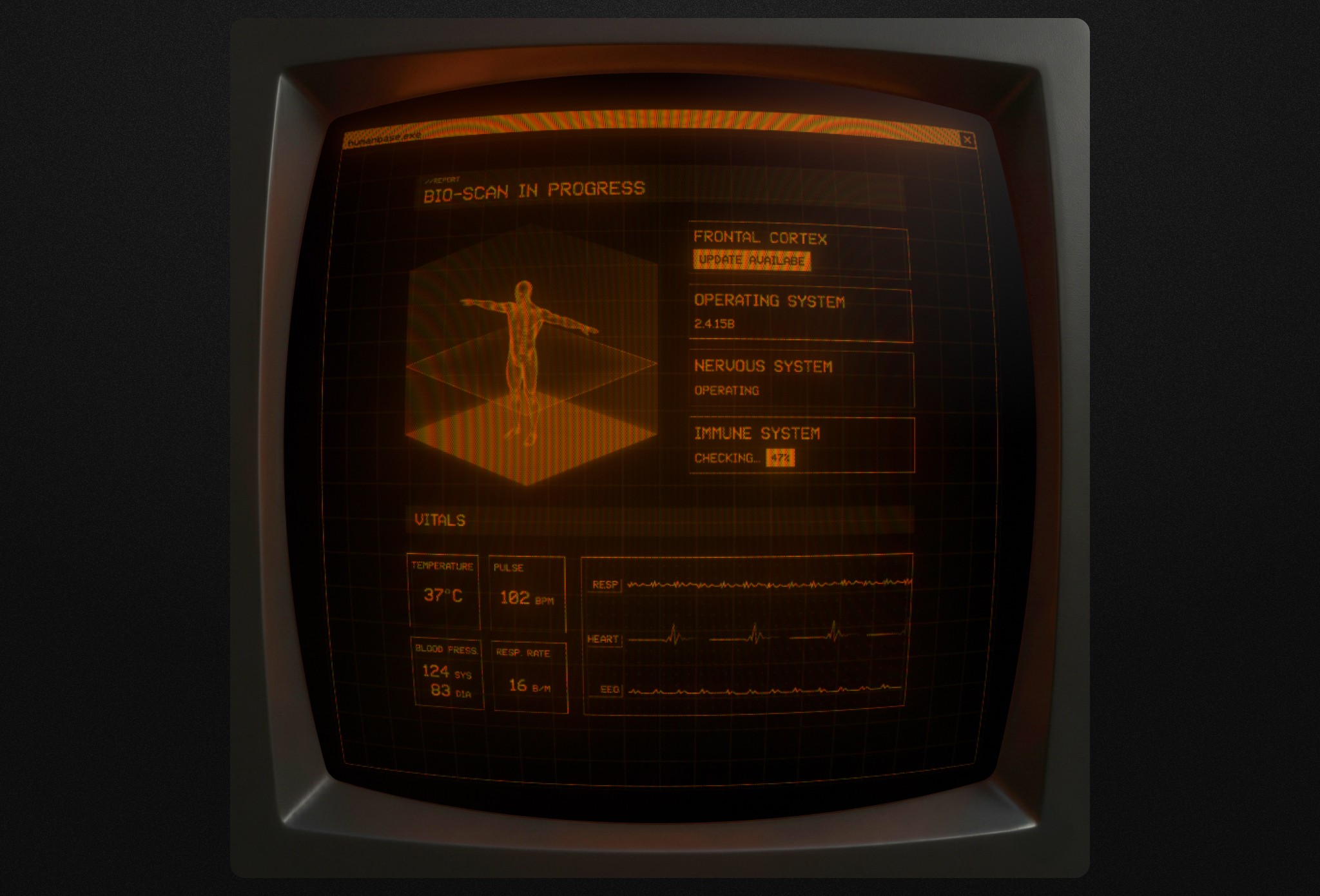 BIO-SCAN IN PROGRESS